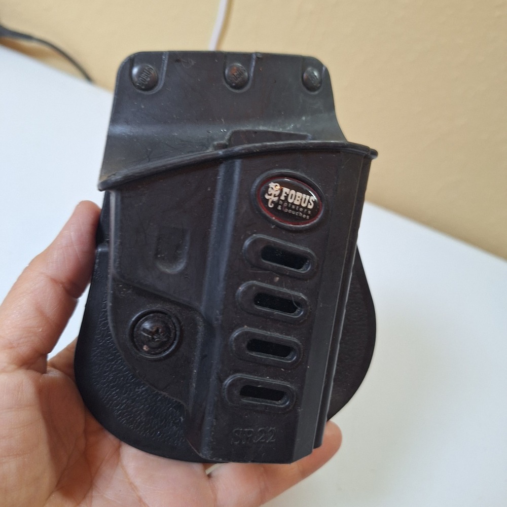 Fobus SR22 Paddle Holster Ruger SR22 Right Hand OWB Tactical Holster